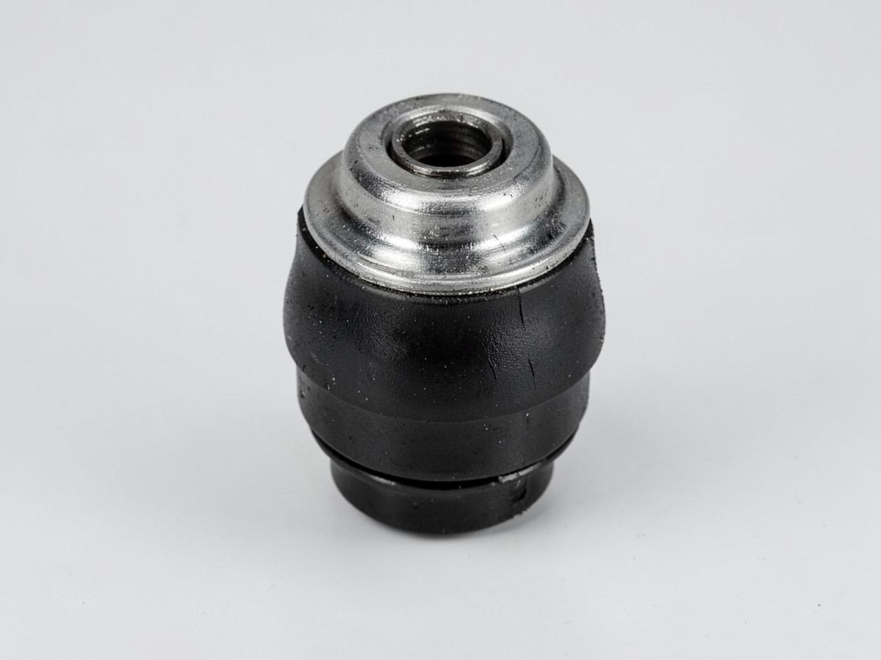 Automotive ball joint with rubber boot