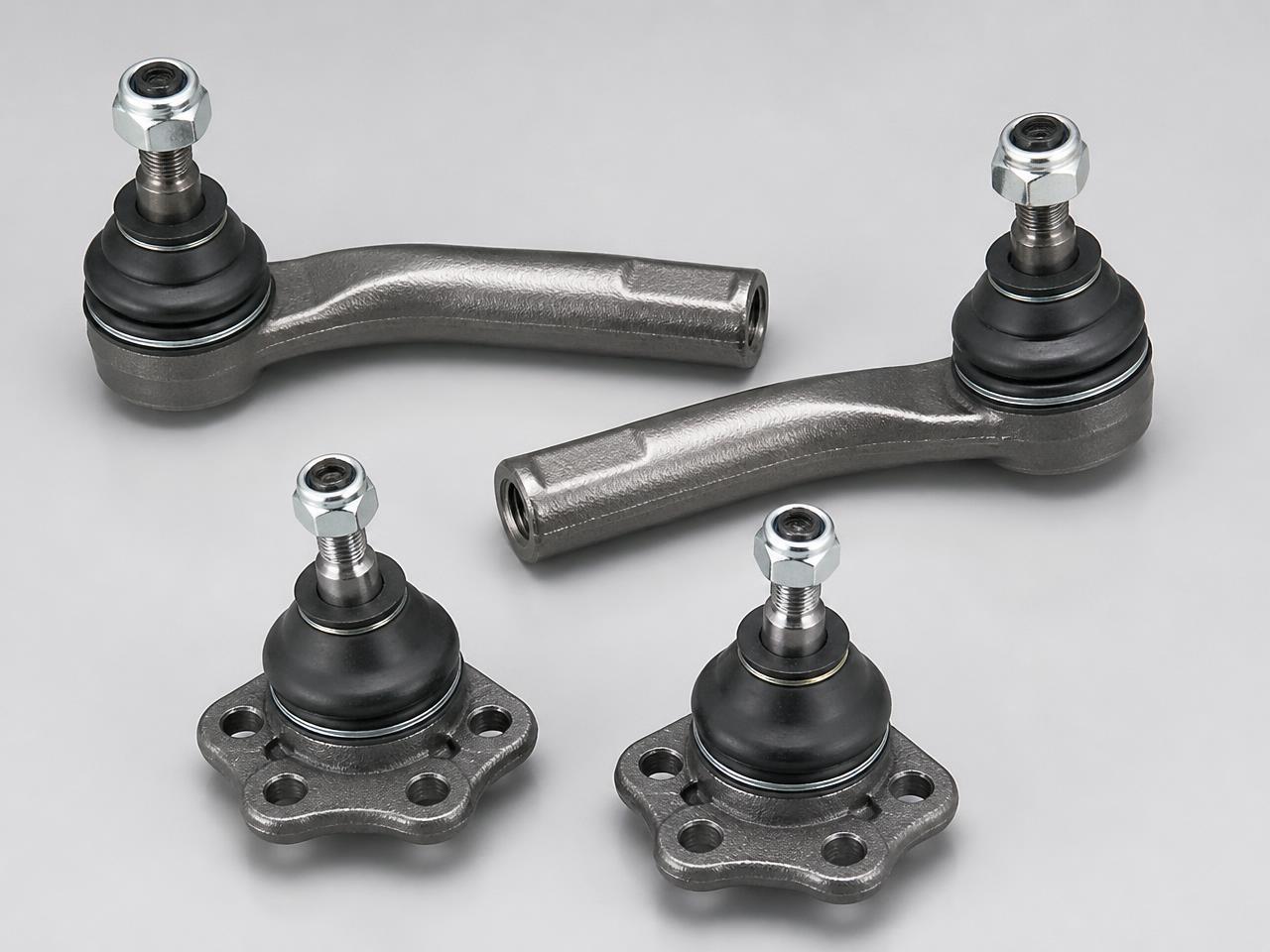Automotive steering linkage components